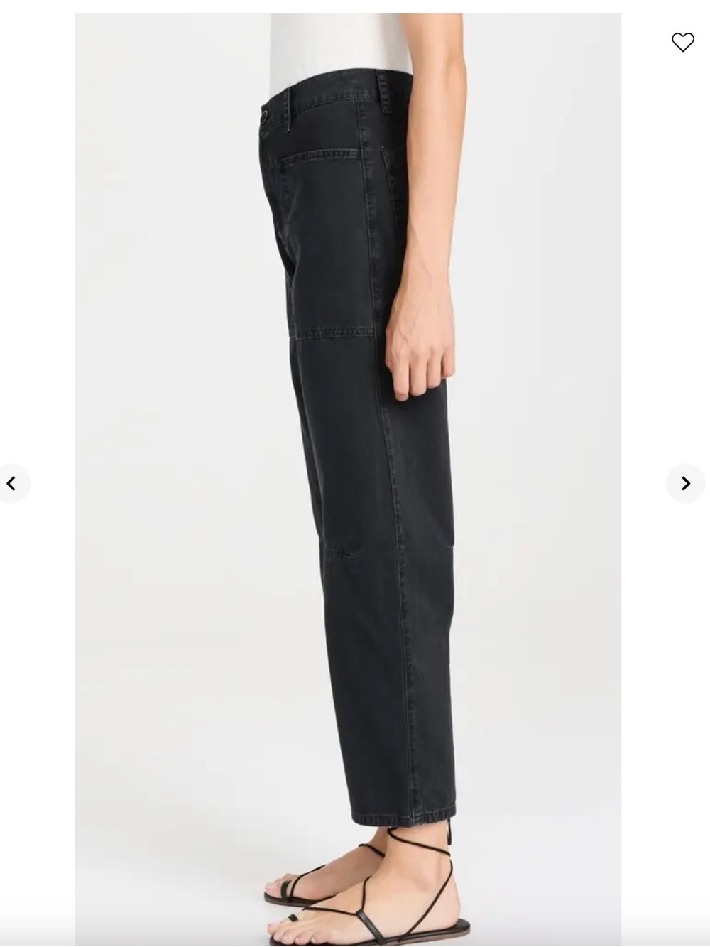 Velvet by Graham & Spencer Brylie Barrel Leg Pants in Vintage Black (4) - Picture 5 of 10